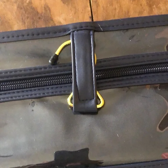 NWT Tartan + Wine Patchwork Travel Make-up travel Bag - Picture 12 of 16